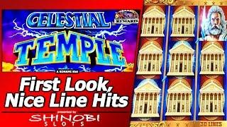 Celestial Temple Slot - First Look, Nice Line Hits in New Konami Game
