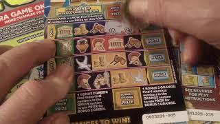 Wow! Cracking BIG Scratchcard game £35.00....20X cash..Money Spinner..WIN-ALL..etc