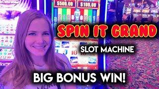 BIG BONUS WIN! Spin it Grand Slot Machine! GREAT RUN!!