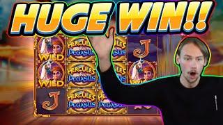 HUGE WIN! Hercules and Pegasus BIG WIN - NEW SLOT from Pragmatic - Casino Game from Casinodaddy