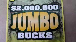 Jumbo Bucks - $10 Illinois #Lottery Scratch Off Ticket @IllinoisLottery