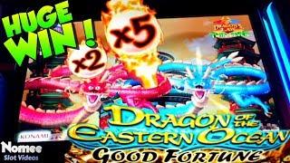•HUGE WIN!!• Dragon of The Eastern Ocean • Dragon's Law Twin Fever •• Slot Machine