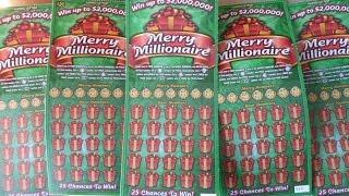 $100 of Merry Millionaire Instant Lottery Tickets - Happy Thanksgiving!