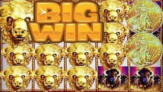 • $12 BET BIG WIN • COINS and HEADS OH MY!! • Buffalo GOLD Hunting with EZ LIFE Slot Jackpots