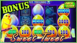 HIGH LIMIT Drop & Lock Sweet Tweet NICE WIN ⋆ Slots ⋆$15 Bonus Round Slot Machine Casino