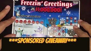 (ENTRY CLOSED) NEW $10 FREEZIN' GREETINGS NEW YORK SCRATCH OFF 3X winner