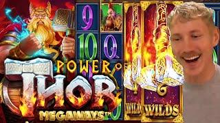 POWER OF THOR MEGAWAYS BIG WIN - OUR BIGGEST WIN SO FAR ON THIS ONLINE CASINO SLOT