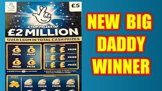 SCRATCHCARDS..BIG DADDY  WINNER...& CHRISTMAS PAYS