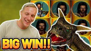 BIG WIN! DRAGONS TREASURE BIG WIN - €5 bet on Casino Slot from CasinoDaddy