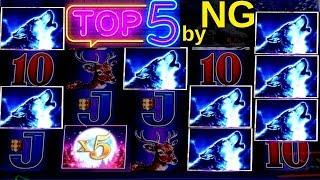 Top JACKPOTS In 2018 By NG | Timber Wolf Deluxe| Gold Bonanza | Dancing Drums | Lock It Link Slot