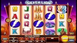 Silver Lion Slot - Lightning Box Games - Promo Video