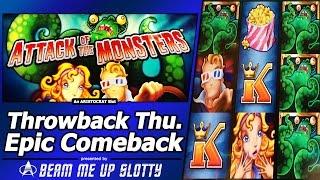 Attack of the Monsters Slot - Epic Comeback in TBT Double or Nothing Attempt