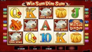Win Sum Dim Sum Online Slot from Microgaming - Expanding Wild & Free Spins Feature!