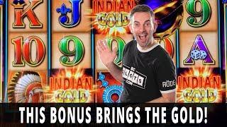• $20/Spin GOLDEN BONUS • Double Up on INDIAN GOLD