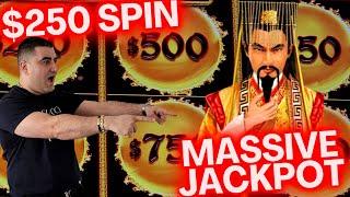 $250 Spin Dragon Link MASSIVE HANDPAY JACKPOT