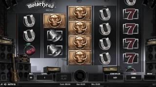 Motorhead Video Slot - 100 Spins On!