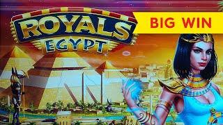 VERY RARE BONUS! Royals Egypt Slot - BIG WIN, LOVED IT!