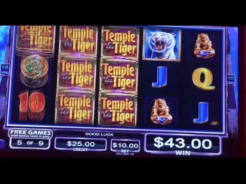 Temple of Tiger $10 bet bonus 9 games ** SLOT LOVER **