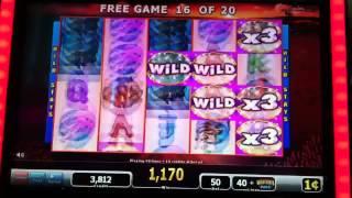 Manta Penny Slot Machine Bonus With Retrigger