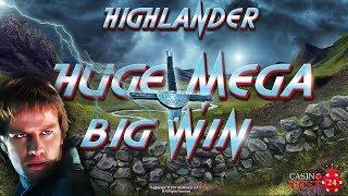 HUGE MEGA BIG WIN ON HIGHLANDER SLOT (MICROGAMING) - 1,60€ BET!