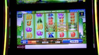 Emerald Falls slot bonus win at Valley Forge Casino and Resort