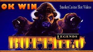 Buffalo Legends Slot Machine 'OK WIN' Bonus ♦ Aristocrat