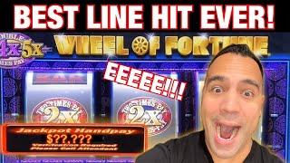 •$100 WHEEL OF FORTUNE - BIGGEST JACKPOT LINE HIT!!!•| HIGH LIMIT FRIDAY!!! • | •
