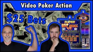 $25 BIG Video Poker Bets = BIG Wins To Start the Day • The Jackpot Gents