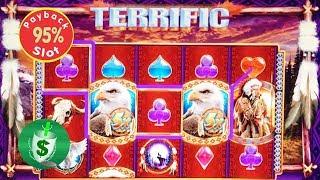 Great Eagle Returns 95% Payback slot machine, get it while it's hot