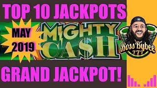 Top 10 Jackpots Mighty Cash Slot Machine Max Bet Grand 2019