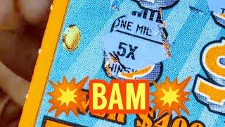 •BAM • 5X Symbol on last Massachusetts Lottery Scratch offs