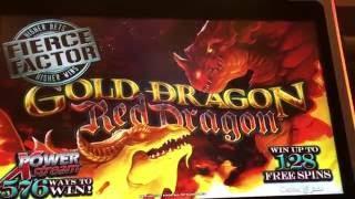 GOLD Dragon RED Dragon •LIVE PLAY• Slot Machine