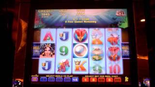 Polynesian Pearl slot machine bonus video win at Parx Casino