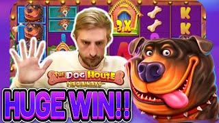 HUGE WIN! DOG HOUSE MEGAWAYS BIG WIN - €5 bet on Casino Slot from CASINODADDY