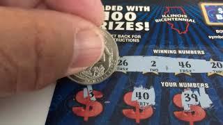 Illinois Millions - Scratching off TWO $20 Instant Lottery Tickets