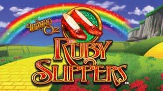 RUBY SLIPPERS - TWO SUPER BIG WINS!!! *NEW LOOK CHANNEL*
