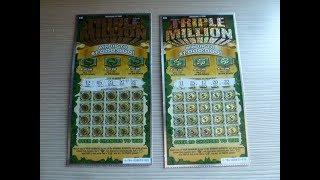 TWO Scratch Off Instant Lottery Tickets from Michigan