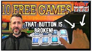 OMG! I CAN'T START MY BONUS BECAUSE SOMEONE BROKE THE BUTTON! WHAT DO I DO??