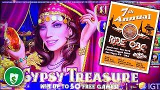 •️ New - Gypsy Treasure slot machine, bonus & Bike Jam Ride OBC Vegas