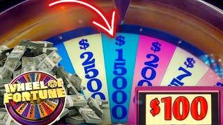 $100 SPINS! ⋆ Slots ⋆ HIGH LIMIT WHEEL OF FORTUNE GROUP PULL!!!