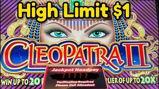 HIGH LIMIT - Cleopatra II - giving out Handpays at The Cosmopolitan