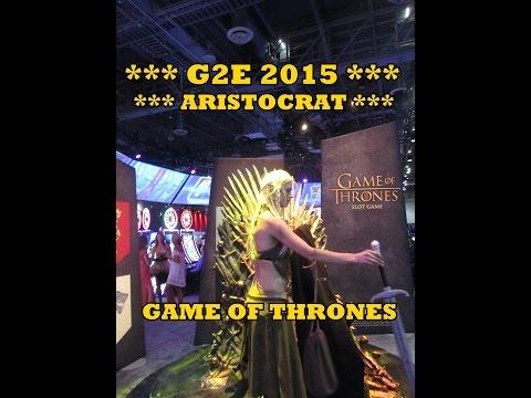 G2E 2015!  Game of Thrones Preview!