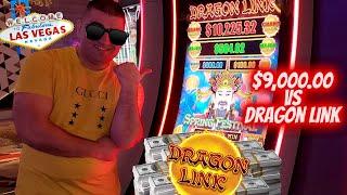 Lets Gamble $9,000.00 On One DRAGON LINK Slot Machine | High Limit Slot Play | EP-7 | EP-13