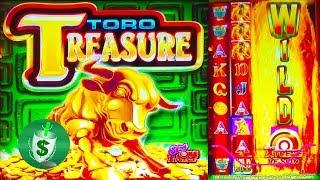 ++NEW Toro Treasure slot machine, on free play