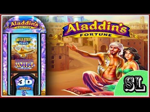 ** Alladin's Fortune 3D ** Live Play ** SLOT LOVER **