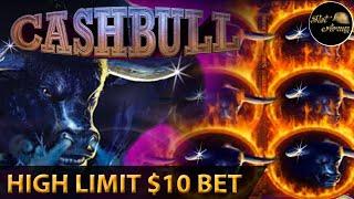 ⋆ Slots ⋆️CASHBULL SUPER BIG WIN⋆ Slots ⋆️$10 BET BONUS | WHALE OF CASH RISING JACKPOT | FU FU FU MA