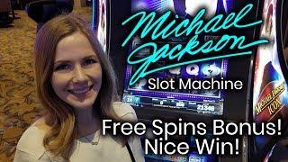 Michael Jackson Icon Slot Machine! Free Spins Bonus! Nice Win!!!