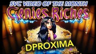 ★Slot Video Creators' Video of the Month - Genie’s Riches - Slot Machine Bonus  (DProxima)