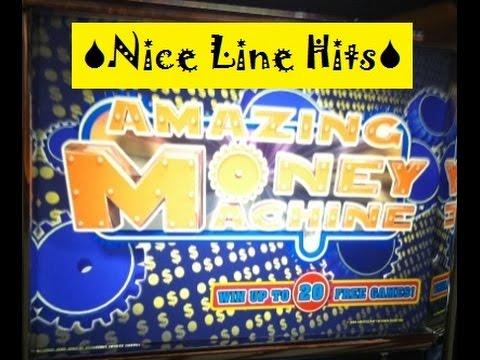 **NICE LINE HITS** Aristocrat Amazing Money Machine | 3 Videos