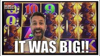 ALL THE BUFFALO CAME OUT! This one came out of nowhere! Buffalo Link BIG WIN!